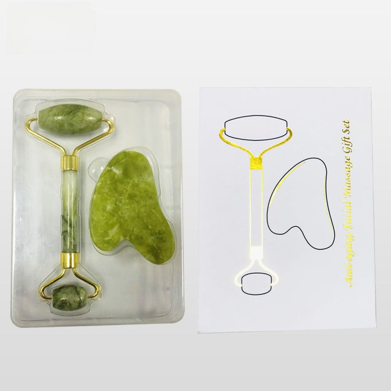 Jade Massage Roller noire