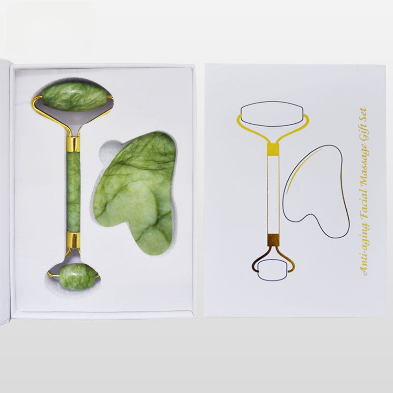 Jade Massage Roller noire