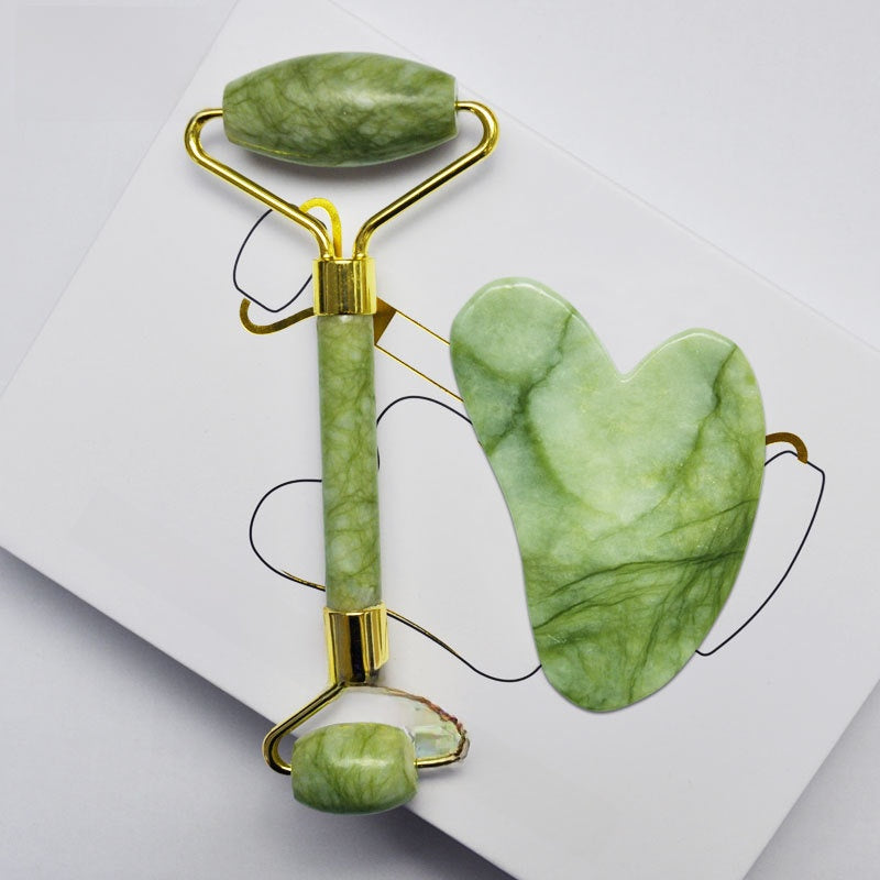 Jade Massage Roller noire